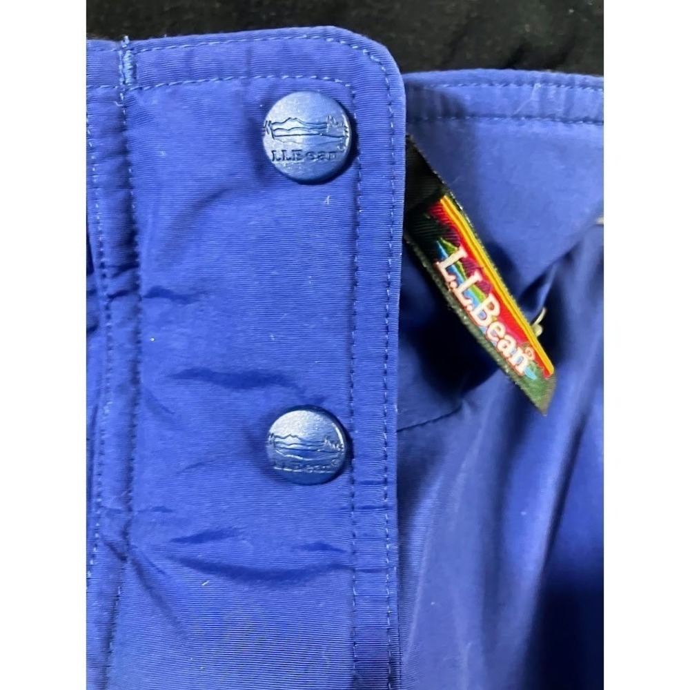 VTG LL Bean Womens Small Blue Insulated‎ Winter Parka Fleece Jacket - Picture 6 of 13